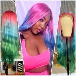 'Popsicle' Lace Front Wig